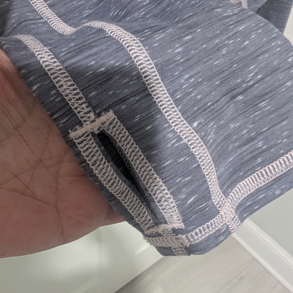 Zella Gray and Pink Zip-up Active wear Jacket - Picture 2 of 5